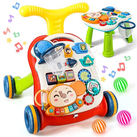 Amazon.com : TOY Life Baby Push Walker, Baby Walker Push Toy, Baby ...