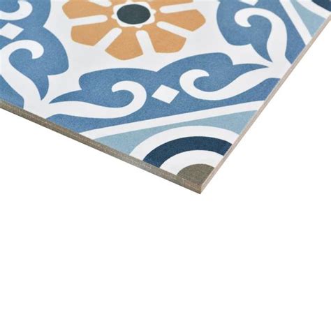 Subway Moroccan Wall & Floor Tile TL 05241 B Cuban Aspire Azul 8 x 8 ...