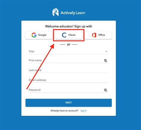 Create a teacher account – Actively Learn