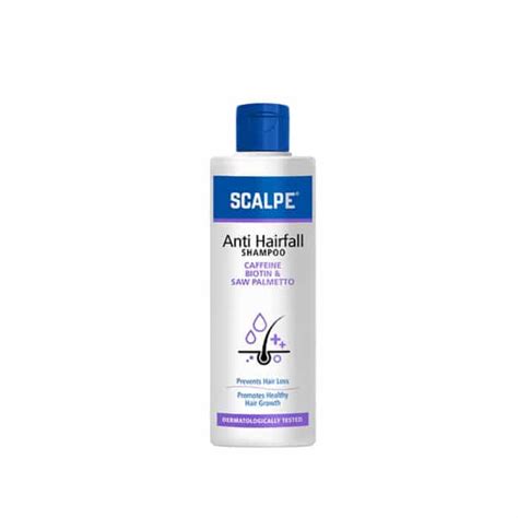 Buy SCALPE ANTI HAIRFALL SHAMPOO - CAFFEINE | BIOTIN | SAW PALMETTO ...