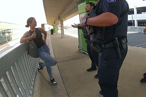 Police thought 'crazy plane lady' Tiffany Gomas was intoxicated, airline staff said she ...