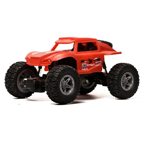 Braintastic Rechargeable 4 Wheel Metal Alloy Phantom Climber Rock ...