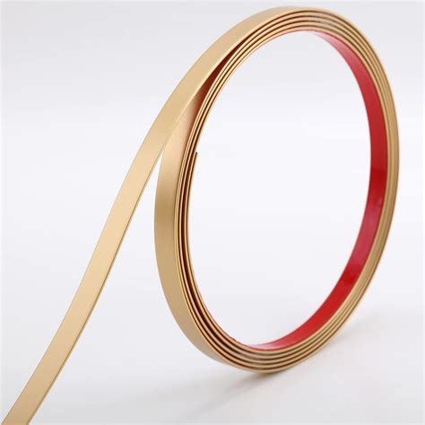 Snapklik.com : Matte Gold Molding Trim Peel And Stick, Flexible Mirror ...