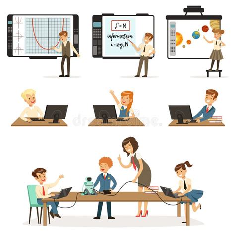 Computer Teacher Cartoon 的图像结果