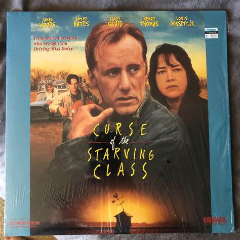 CURSE OF THE STARVING CLASS 1994 LD DVD Laserdisc RARE James Woods ...