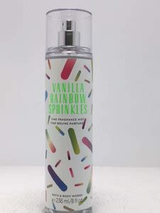 BATH & BODY WORKS VANILLA RAINBOW SPRINKLES Body Mist 236 ml Body Mist ...