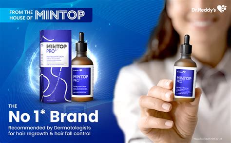 Mintop Pro Plus Hair Regrowth Serum by Dr Reddys