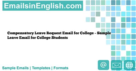 Image result for Compensatory Leave Format