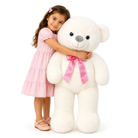Buy Teddyera Giant Teddy Bear 3 Feet (91 cm), Ultra Soft Plush with ...
