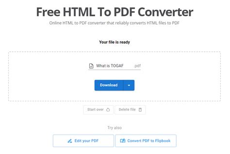 How to Convert HTML File to PDF Free 的图像结果