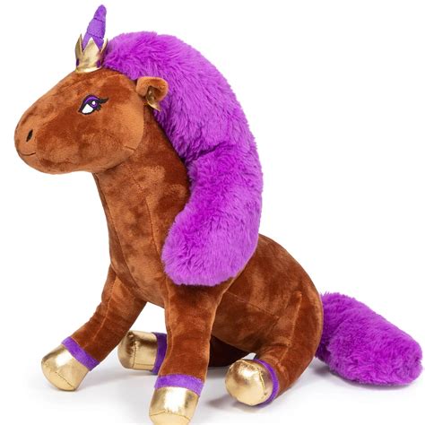 Afro Unicorn Purple Plush – Shop With BET