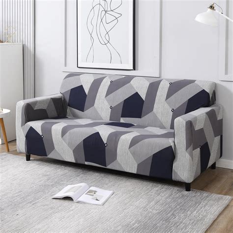 Polyester Elastic Sofa Covers | Full Fitted & Anti Slip | HOKIPO ...