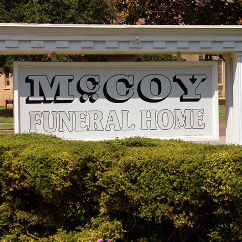 McCoy Funeral Home | Sweetwater TX
