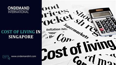Singapore Cost Of Living Calculator – BYOFB
