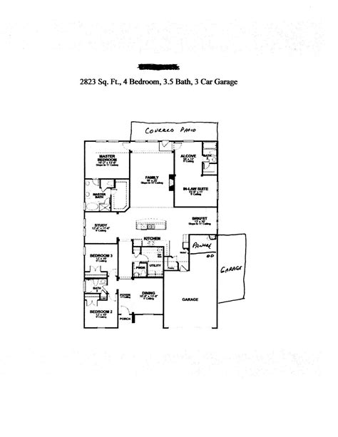 Ryland Homes Floor Plans 2000, RYLAND HOMES - GRAHAM FLOOR PLAN ...