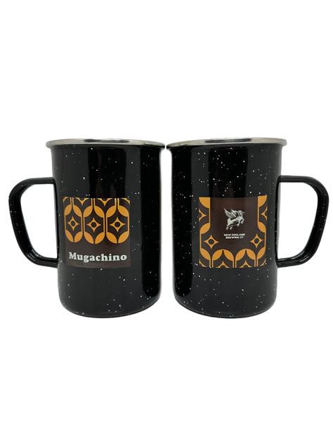 Mugachino Enamel Camp Cup - New England Brewing