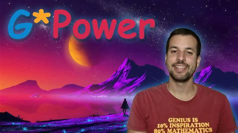 Image result for G-Power Tutorial
