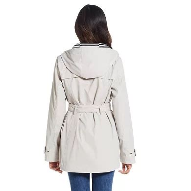Women's Weathercast Nautical Trench Hooded Anorak Jacket