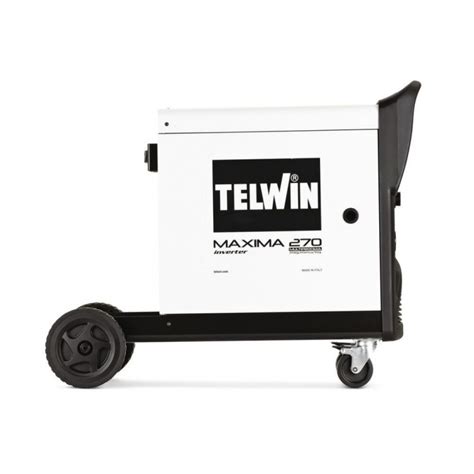TELWIN Maxima 270 Synergic | Saldatrice Multiprocesso (MMA, MIG MAG ...