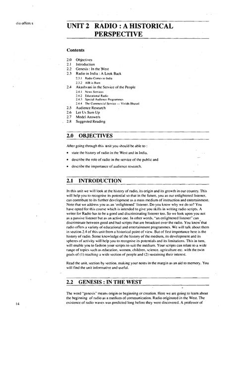Unit-2 - its a pdf of unit 2 from subject radio and cinema in india ...