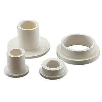 Shoulder Washer, Fits Bolt Size 3/8 in Nylon, Natural Finish, 40 PK ...