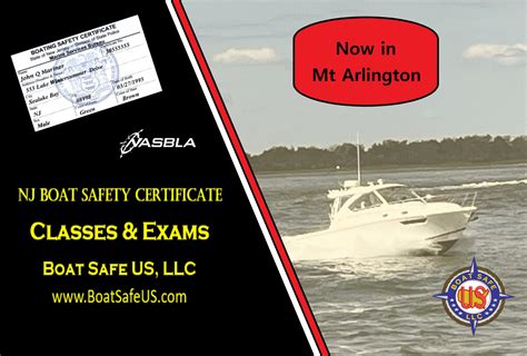 Mar 23 | Morris County Boat Safety Class and Exam – Required in NJ ...