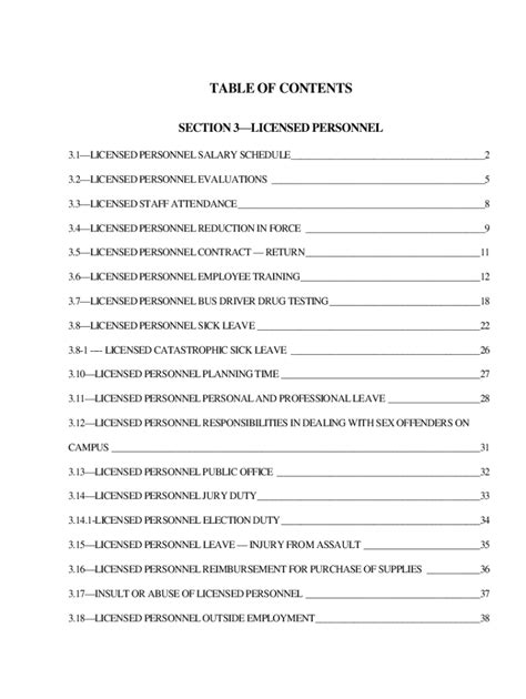 Fillable Online Nemo Vista School District Licensed Personnel Policies ...