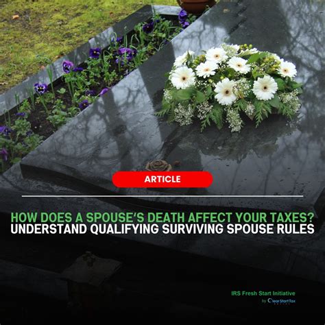 Qualifying Surviving Spouse | Filing Status After Spouse's Death