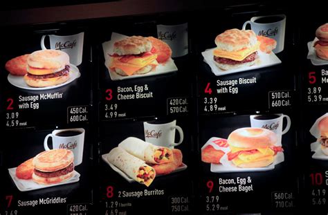 McDonald's breakfast menu, ranked