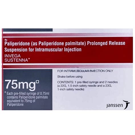 Invega Sustenna 75mg Injection | Uses, Side Effects, Price | Apollo ...