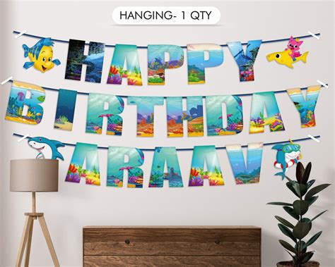 Shark Boy Theme Basic Kit | Birthday Party Supplies India Online
