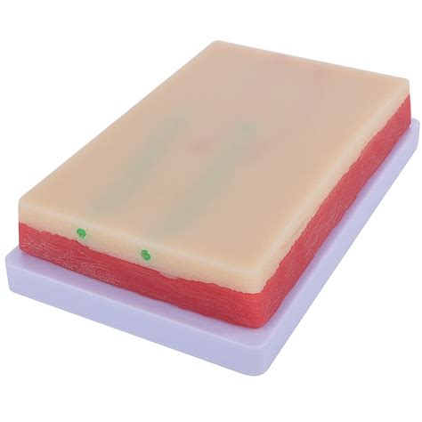Buy Venipuncture IV Injection Training Pad Model, Silicone Human Skin ...