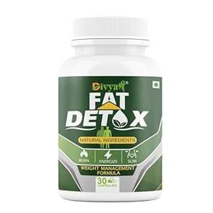 Divya Shree Fat Detox | Ayurvedic Capsules | Herbal Fat Burner for ...