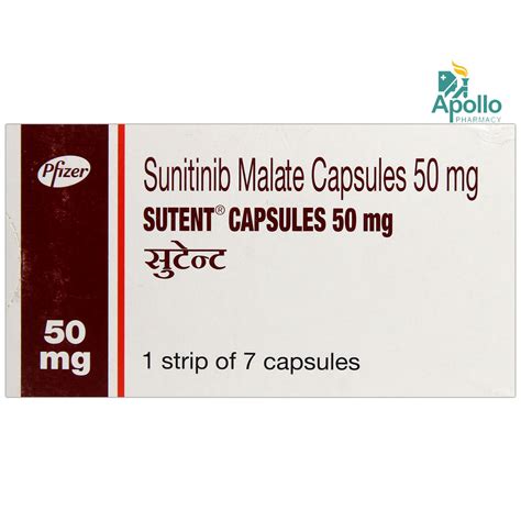 SUTENT 50MG CAPSULE | Uses, Side Effects, Price | Apollo Pharmacy