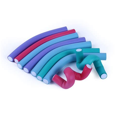 MINISO Flexi Rods Set, 9PCS Flexible Curling Rods,Soft and Twistable ...