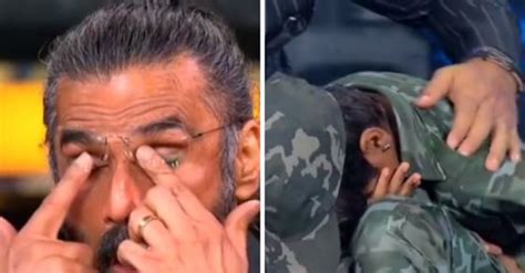 Suniel Shetty consoles crying contestant on Super Dancer 4 sets; latter ...