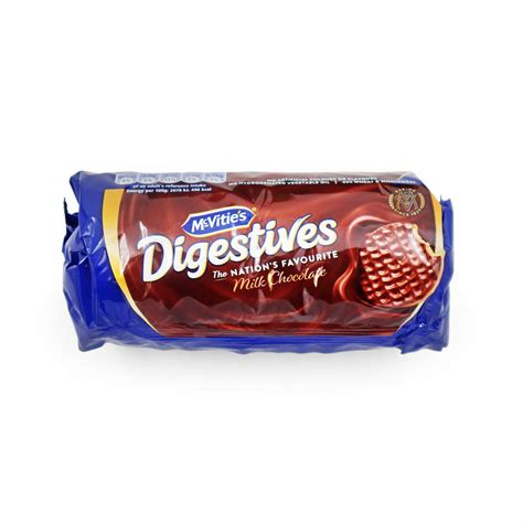 McVitie's Milk Chocolate Digestive Biscuits 266g | Digestive biscuits ...