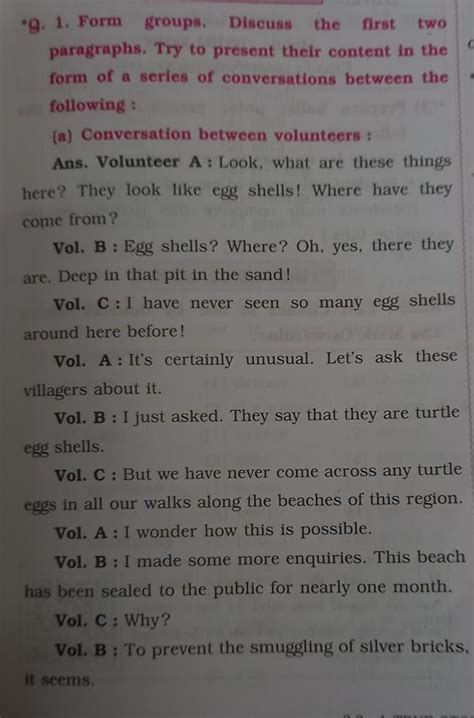 9.1. Form groups. Discuss the first two paragraphs. Try to present ...