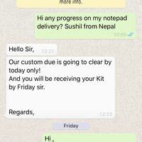 Byju's — non receipt of byju notepad