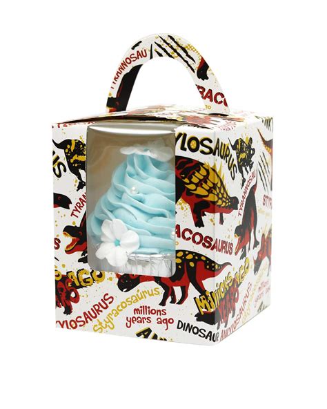 Buy Yotruth Dinosuar Cupcake Boxes For Childern Tyrannosaurus Rex and ...