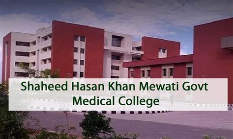 Shaheed Hasan Khan Mewati Govt Medical College to be converted into ...