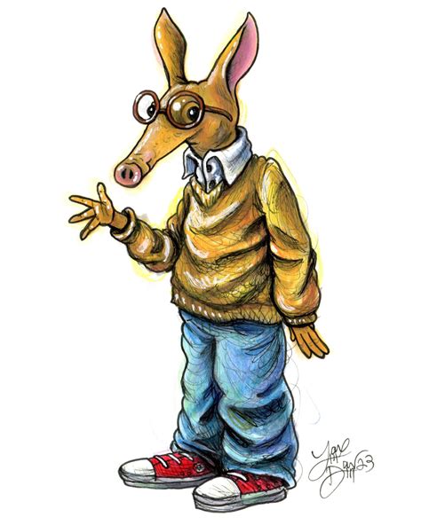 Arthur the Aardvark (art by me) : r/fanart
