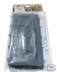 537 Ratio Retaining Walls (350mm long) OO Gauge Plastic Kit