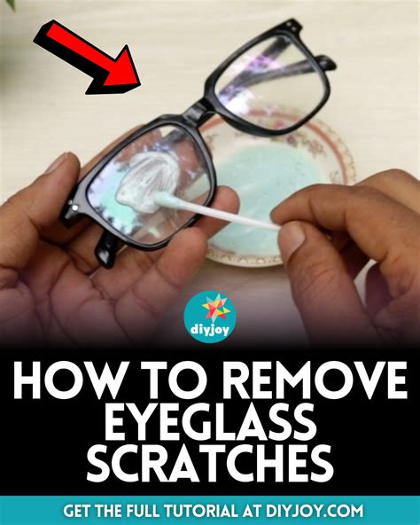 How to Remove Eyeglass Scratches | Glass scratch remover, Cleaning eye ...