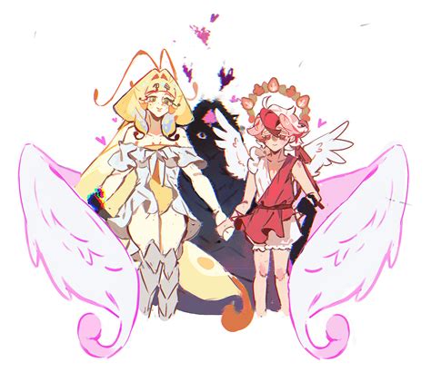 eternal sugar cookie, sugarfly cookie, and pavlova cookie (cookie run ...