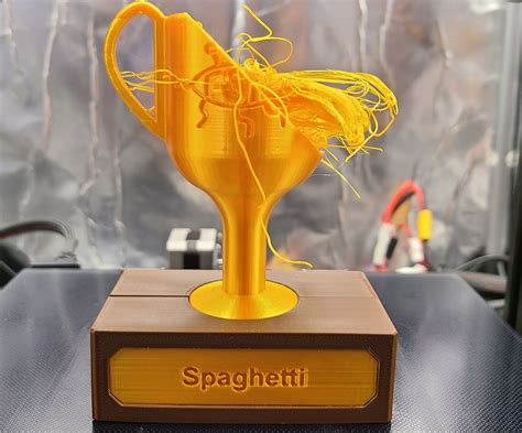 3D Printing Trophy: Spaghetti by Amos491 | Download free STL model ...