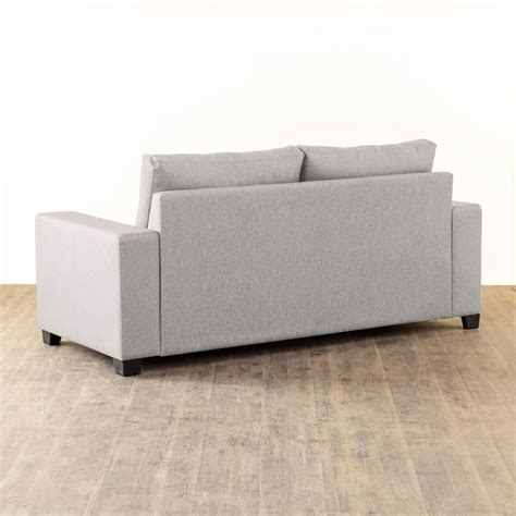 Buy Helios Mendoza Fabric 3-Seater Sofa - Off-White from Helios by Home ...