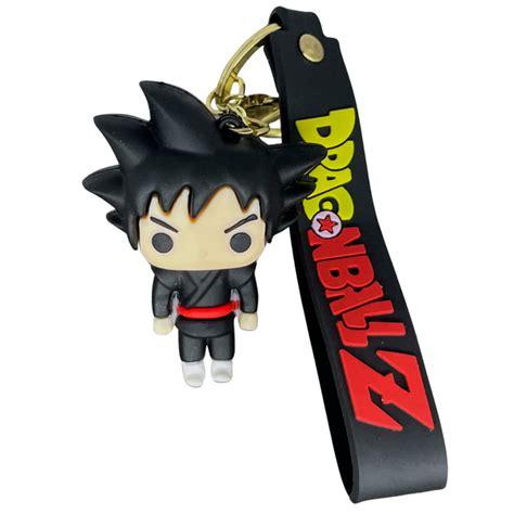 Goku Black - D1 3D Rubber Keychain - Dragon Ball Z – DBZ Anime Collect ...