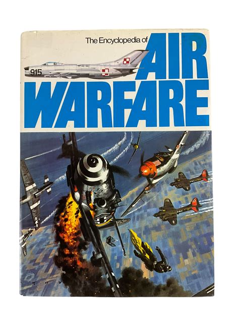 WW1 WW2 US Encyclopedia Of Air Warfare Hard Cover Reference Book ...