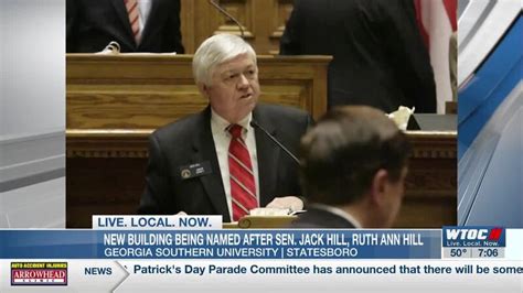 New Georgia Southern building to be named after Sen. Jack Hill, Ruth ...